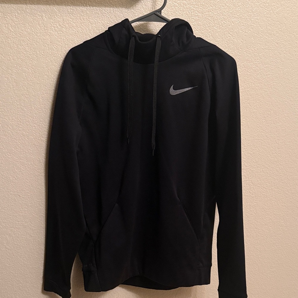 Nike Black Pullover with Gray Swoosh